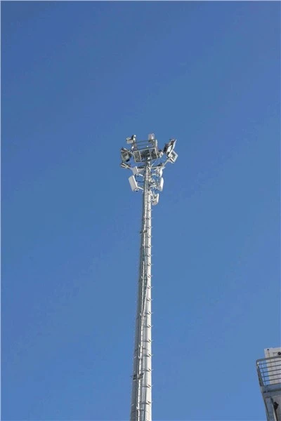 Antena Di-wifr Galfanedig Tŵr Monopole