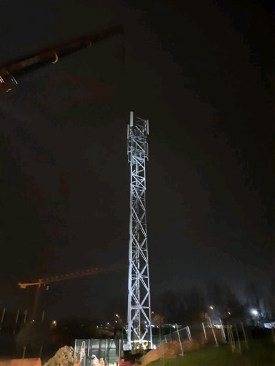 Uchel Hunan Gynhaliol Tŵr Di-wifr Antena